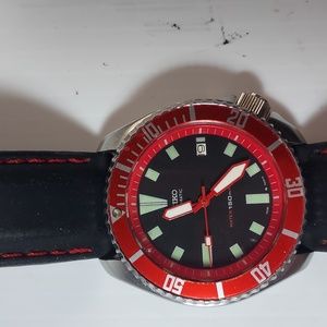 SEIKO DIVER 7002 RED BEZEL AUTOMATIC